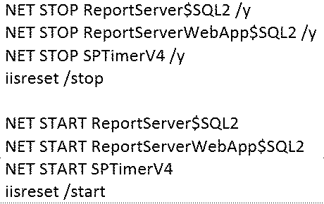 NET STOP