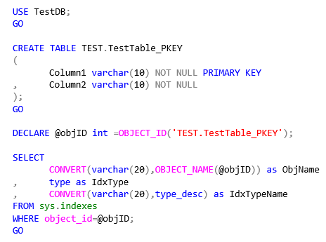 Primary Key