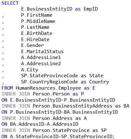 SELECT Query