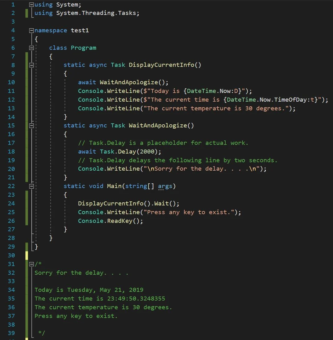มีอะไรใหม่ใน .NET Core 2 และ C# 7 : Generalized Async Return Types ...