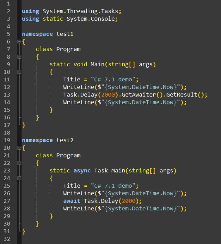 มีอะไรใหม่ใน .NET Core 2 และ C# 7 : Generalized Async Return Types ...