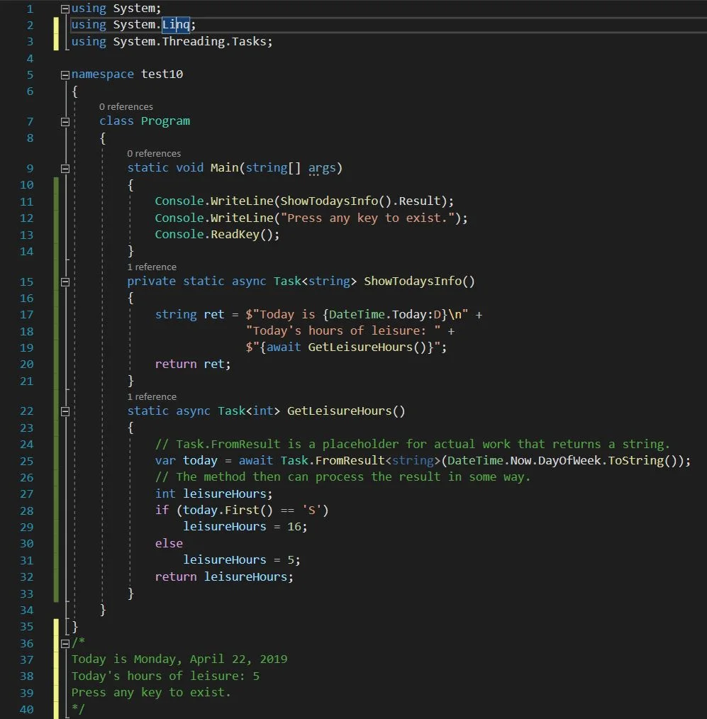 มีอะไรใหม่ใน .NET Core 2 และ C# 7 : Generalized Async Return Types ...