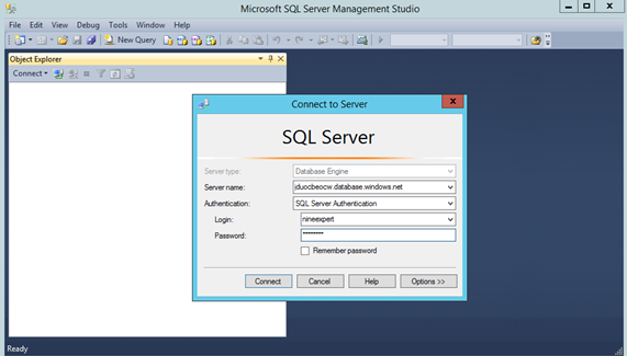 เริ่มใช้งาน Microsoft Azure SQL Database ได้แล้ว