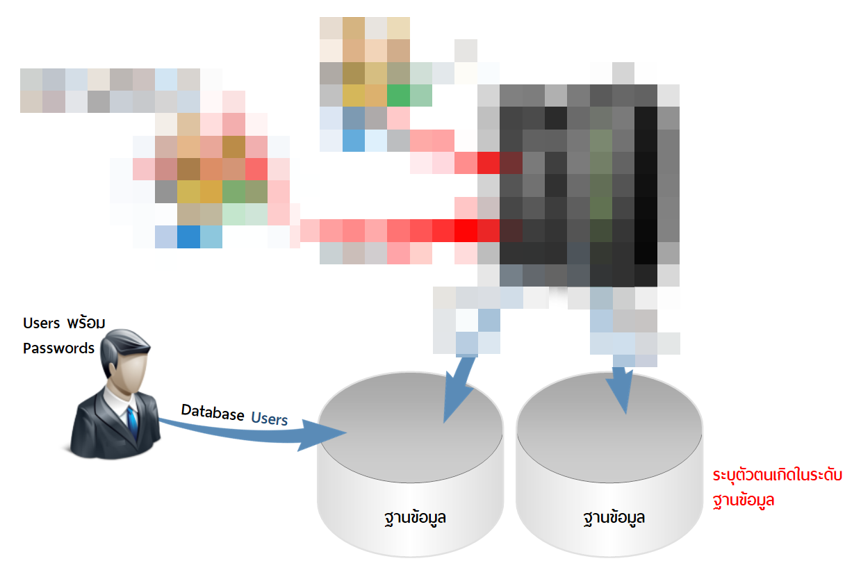 Partially Contained Databases