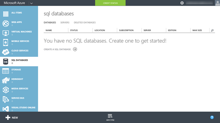 CREATE A SQL DATABASE