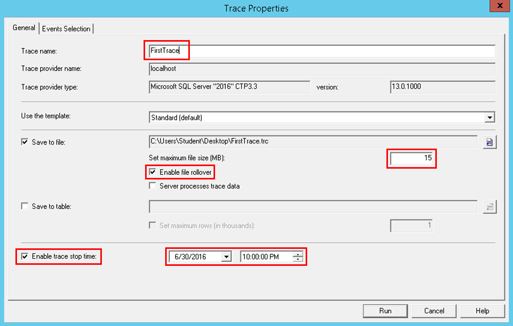 Trace Properties