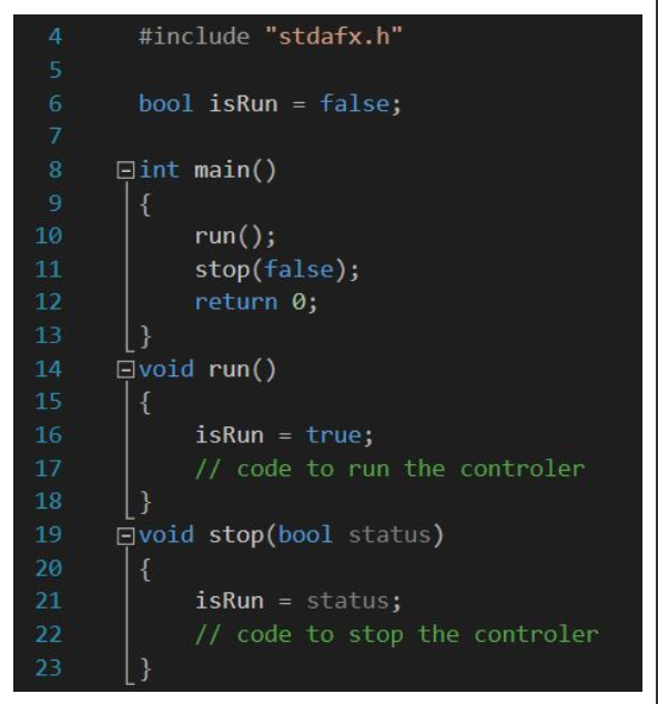 ตัวอย่างโค้ดภาษาซีที่เขียนแบบไม่เป็น OOP