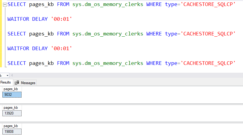 การสืบค้นข้อมูลจาก Dynamic Management View