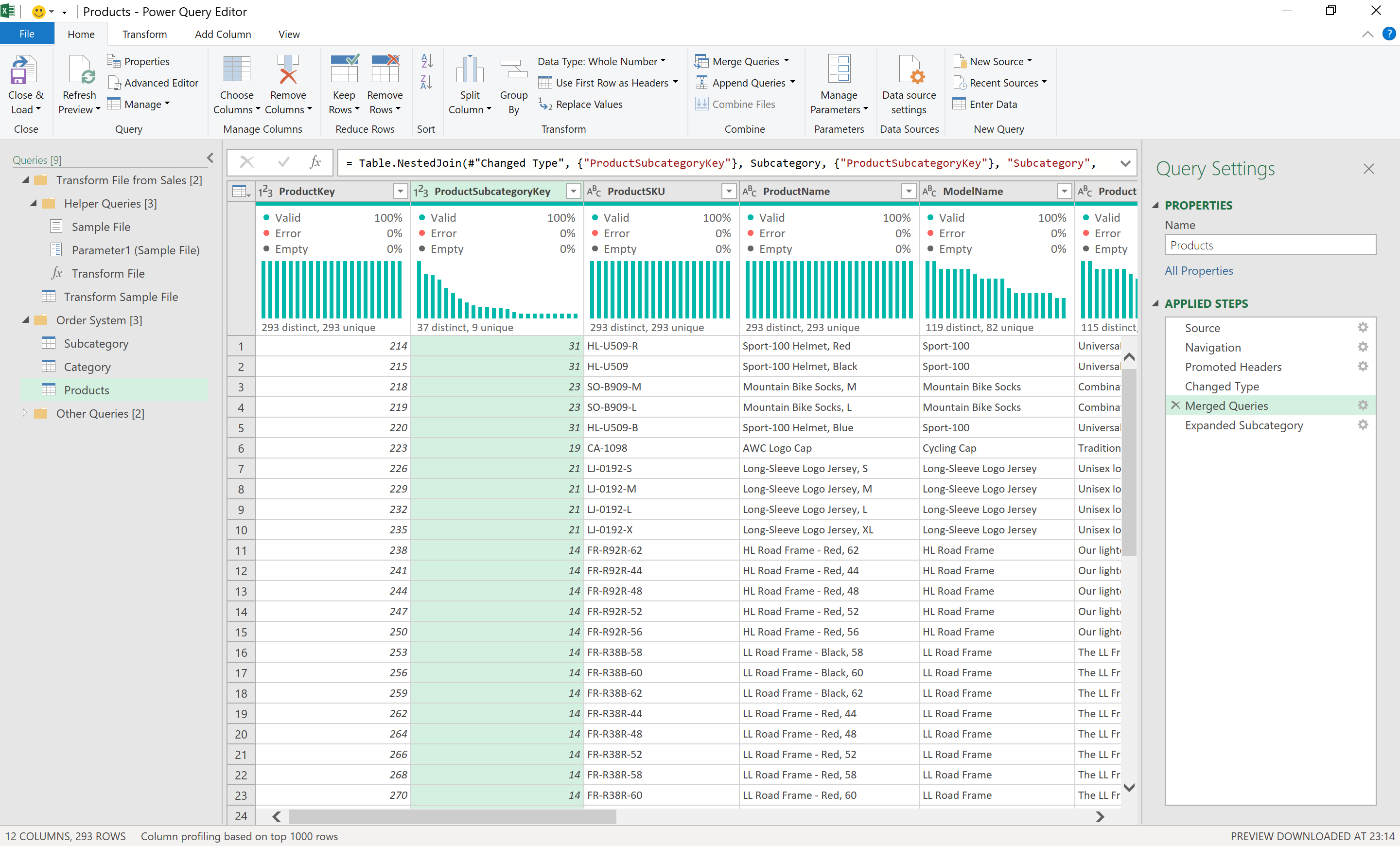 Power Query สำหรับการเตรียมข้อมูล (Data Preparation)