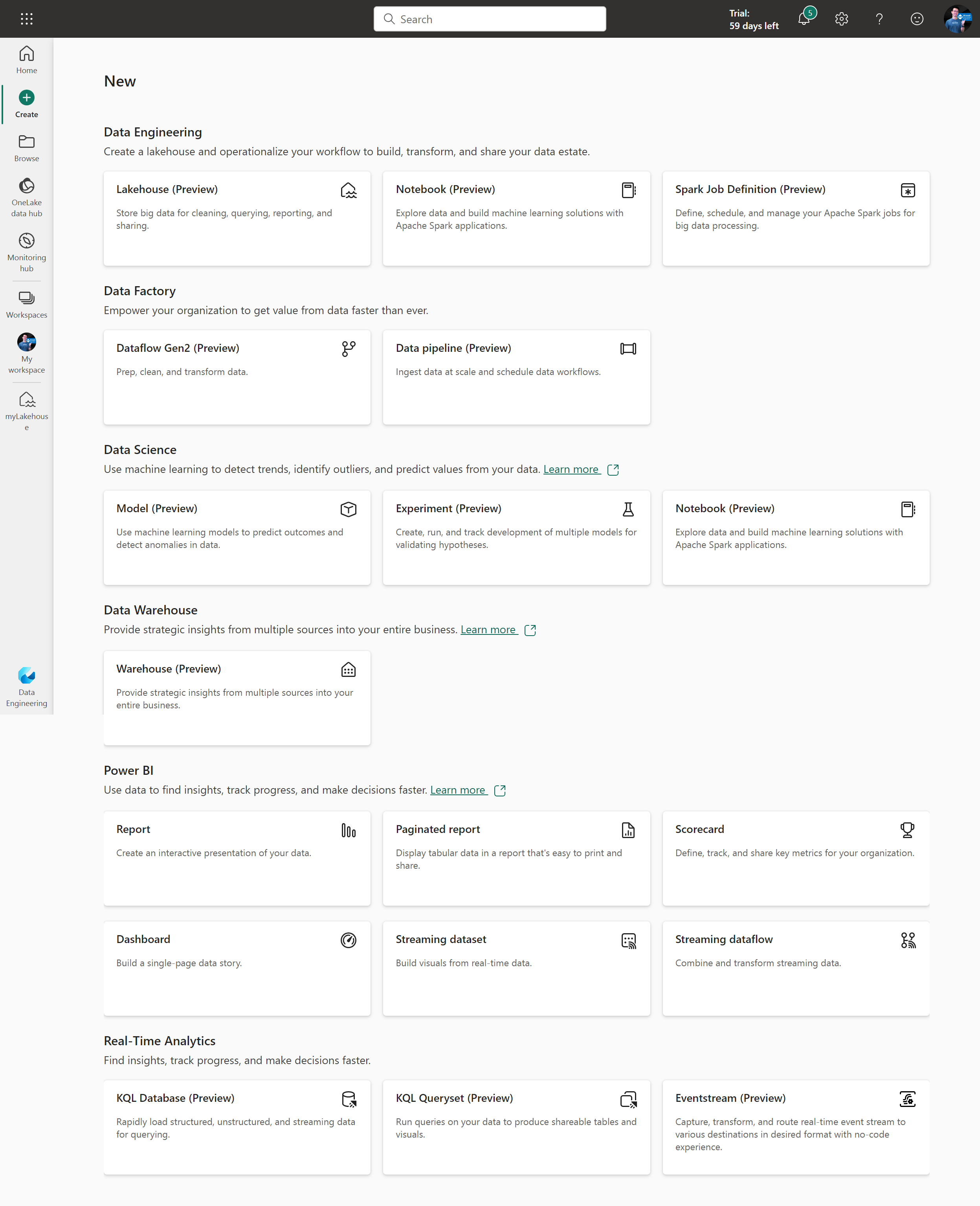 Microsoft Fabric จึงเป็นแพลตฟอร์มที่จะช่วยให้ทำงานกับ Data ได้ทั้ง Data Analytics, Data Engineering, Data Science เข้าด้วยกัน