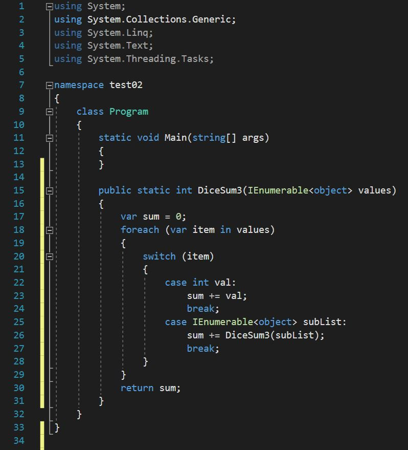 ตัวอย่างการใช้คำสั่ง switch / case 