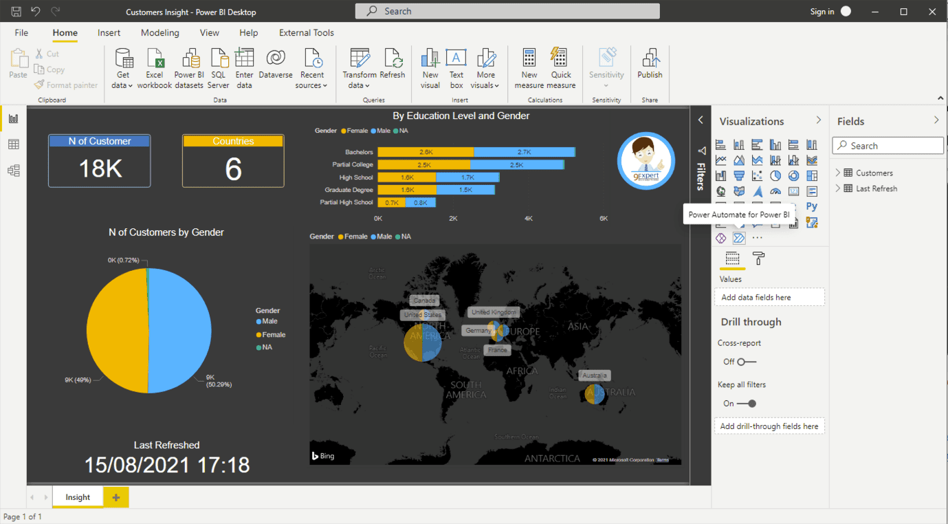 Power Automate for Power BI