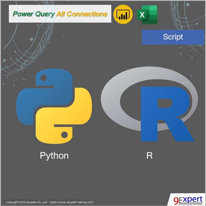 Power Query ของ Power BI และ Excel สามารถใช้ ภาษา R และ Python ได้