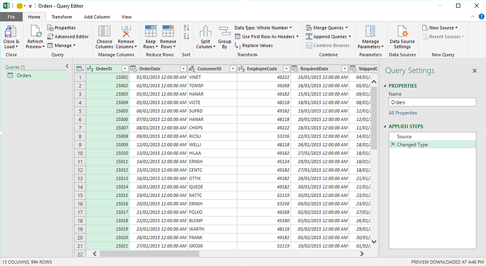 Power Query เป็นเครื่องมือในการ Extract และ Transform ข้อมูลที่น่าสนใจมากๆ