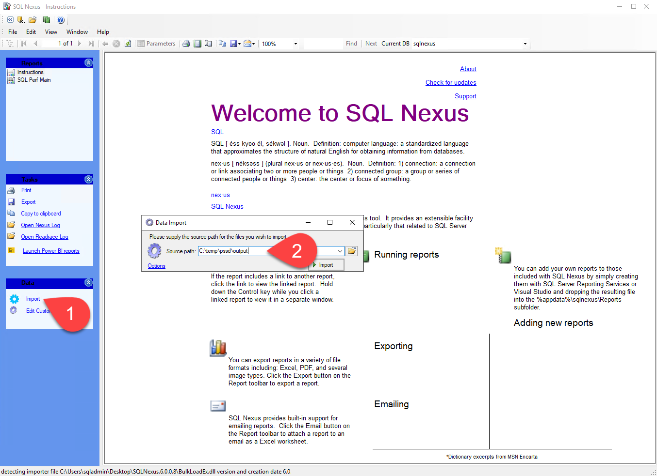 SQL Nexus 