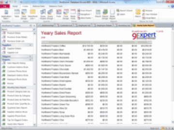 เรียนรู้การสร้าง Reports ใน Microsoft Access