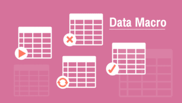 ออกแบบและพัฒนา Data Macro