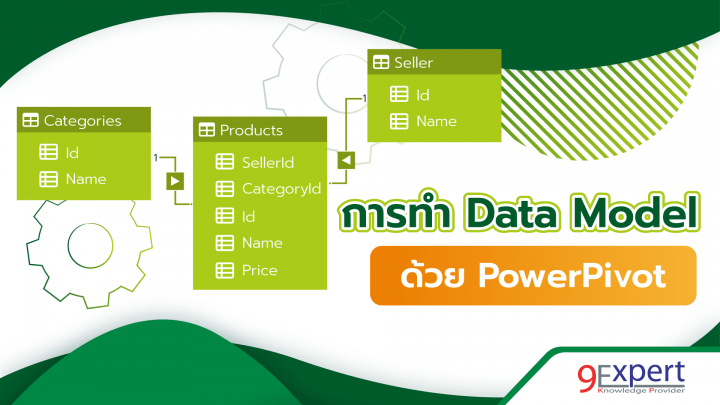 การทำ Data Model ด้วย Power Pivot