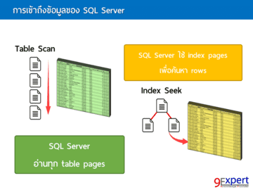 เข้าใจการเข้าถึงข้อมูลของ SQL Server