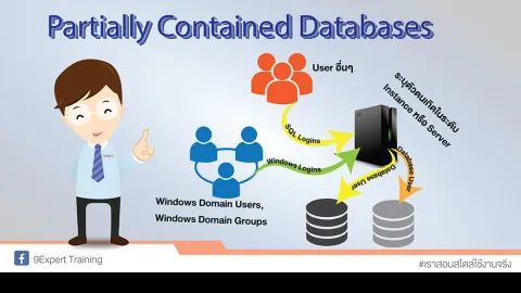Partially Contained Databases