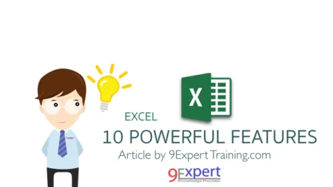 10 Features ทรงพลัง ที่จะต้องลองใน Excel