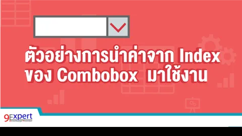 ตัวอย่างการนำค่าจาก Index ของ Combobox มาใช้งาน