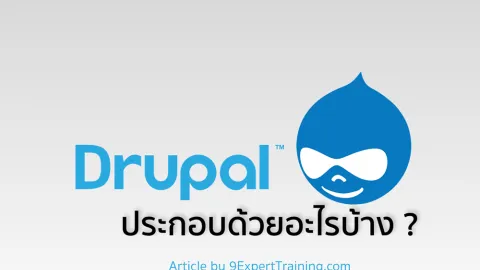ส่วนประกอบที่สำคัญของ Drupal