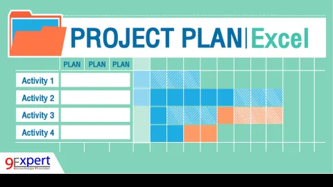 Project Plan โดยใช้ Microsoft Excel