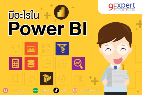 Power BI Insight (มีอะไรใน Power BI บ้าง) รู้ครบ จบใน Infographic นี้