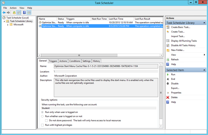 กำหนดให้ Restart Service ผ่านทาง Task Scheduler