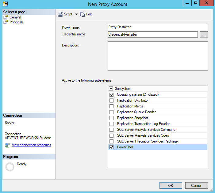 Proxy สามารถใช้ได้ใน Job Step ชนิดใดบ้าง