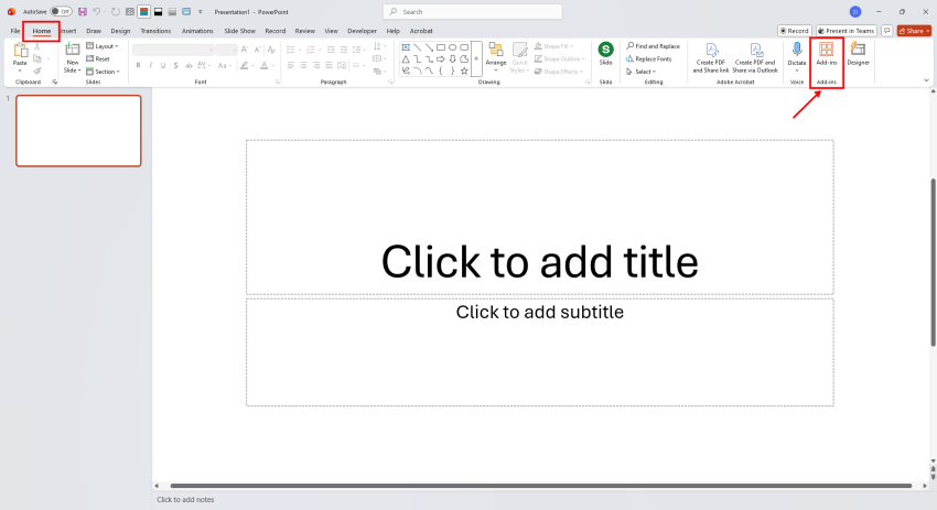  add-ins-home-tab